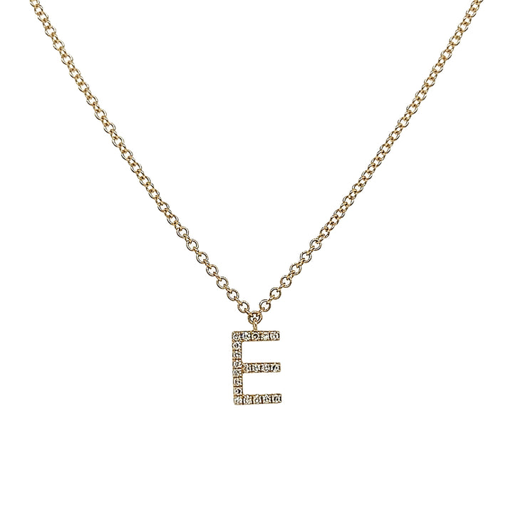14kt Yellow Gold Diamond Pendant
