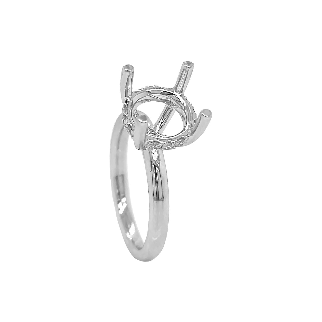 Platinum Diamond Semi-mount