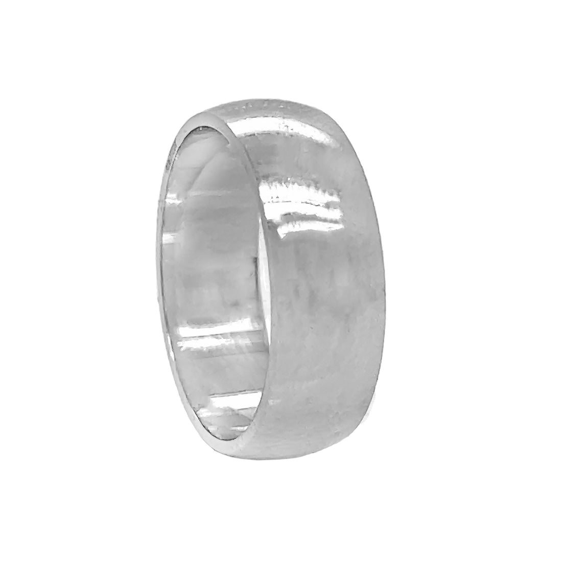 14kt White Gold Wedding Band
