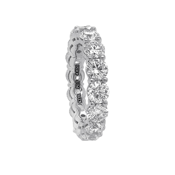 Platinum Diamond Eternity Band