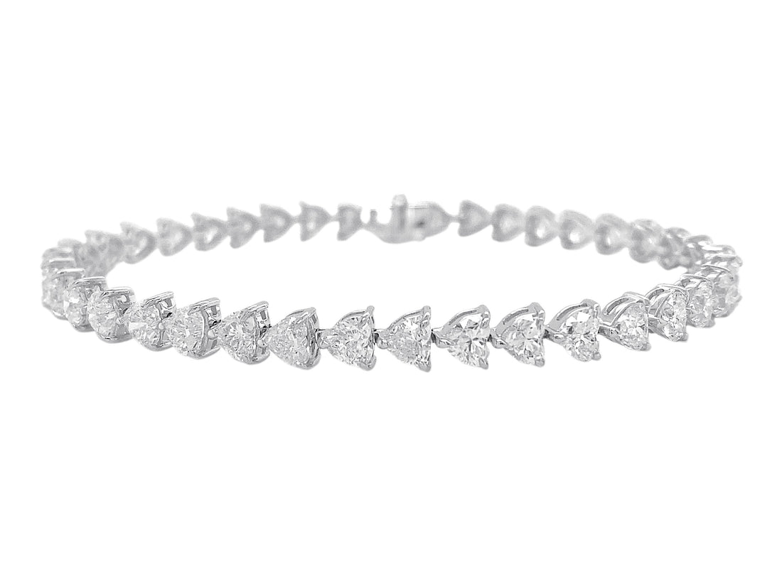 18kt White Gold Diamond Bracelet