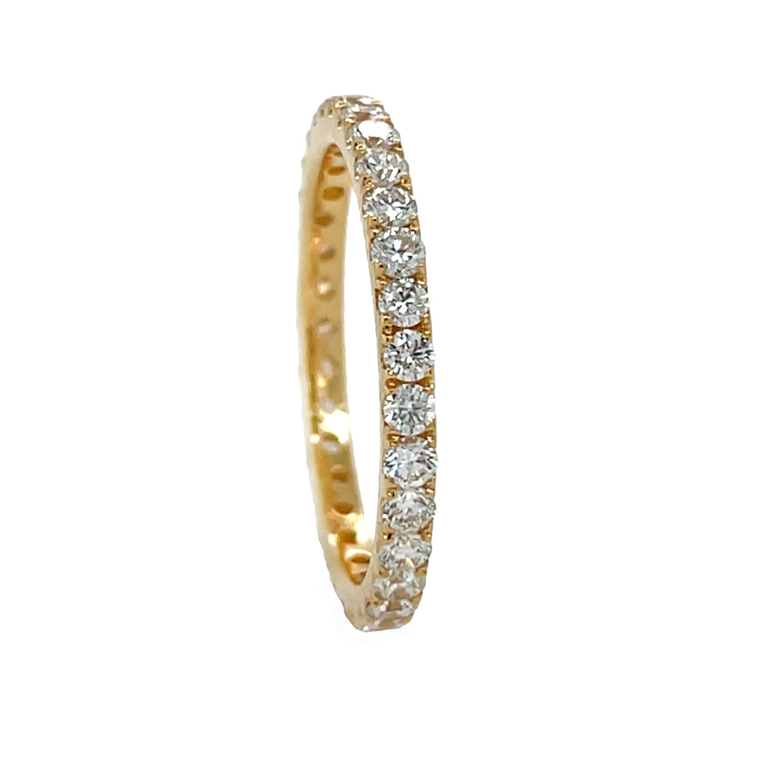 18kt Yellow Gold Diamond Eternity Band