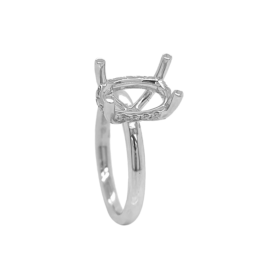 Platinum Diamond Semi-mount