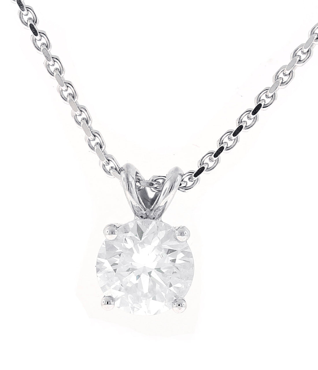 14kt White Gold Diamond Pendant