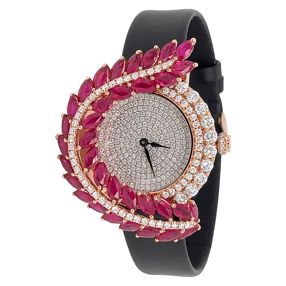 18kt Rose Gold Diamond Watch