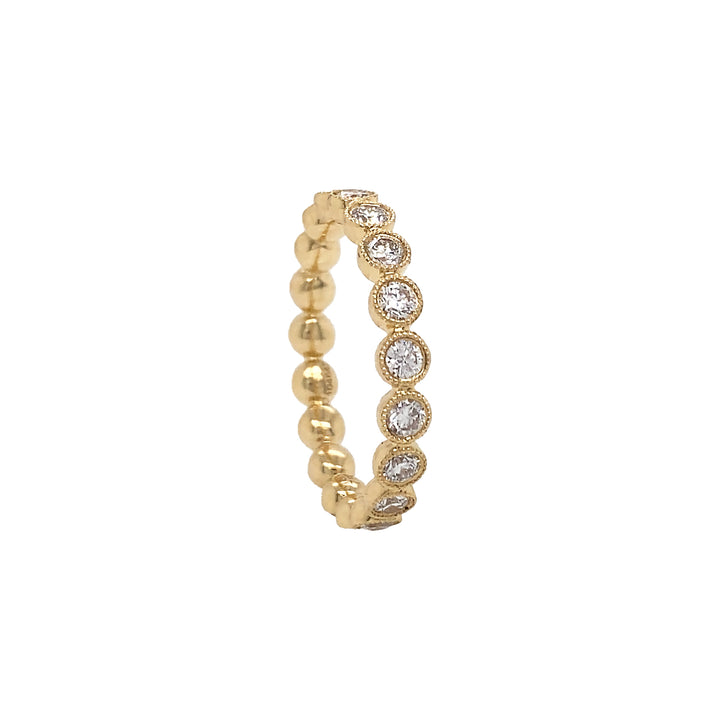 18kt Yellow Gold Diamond Eternity Band