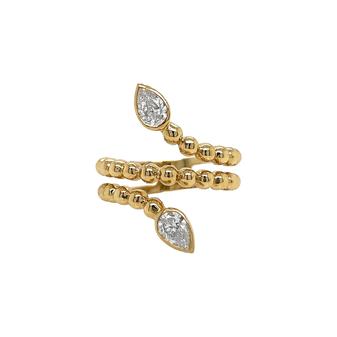 18kt Yellow Gold Diamond Ring