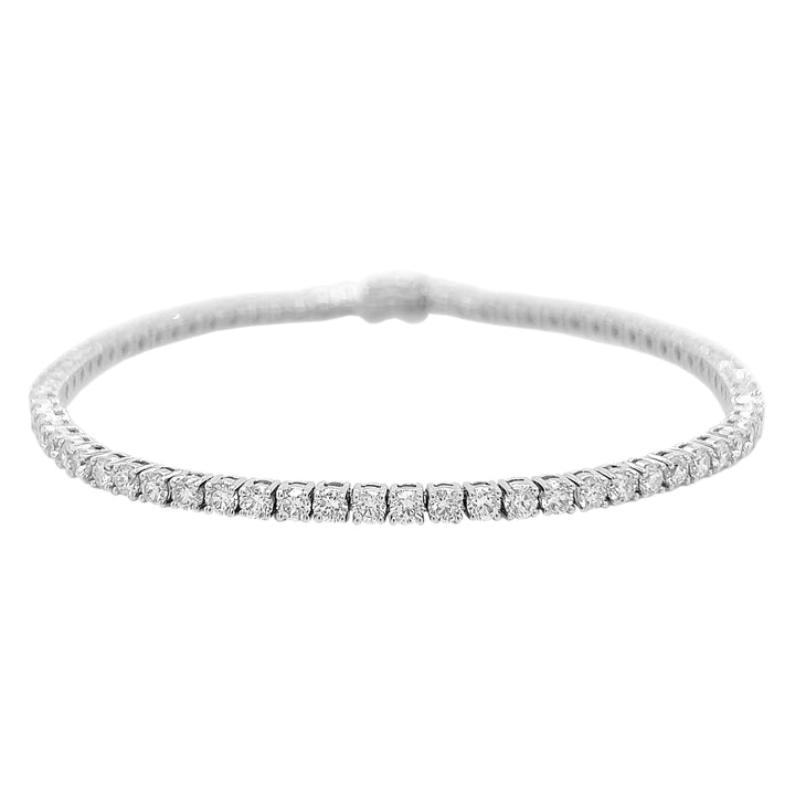 18kt White Gold Diamond Bracelet