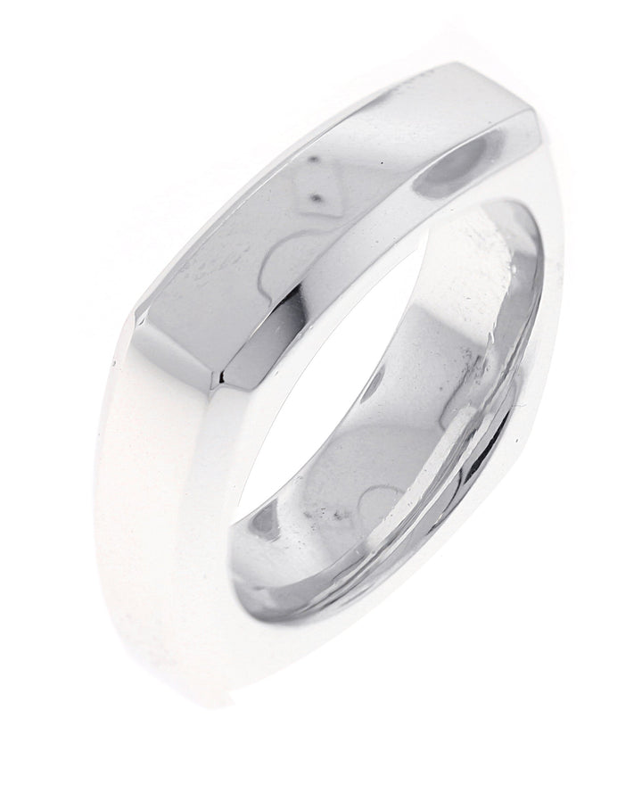 14kt White Gold Wedding Band