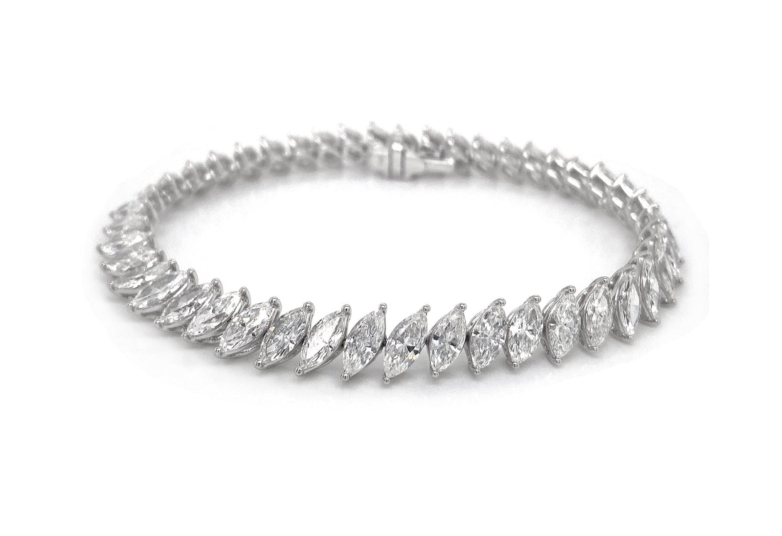 18kt White Gold Diamond Bracelet