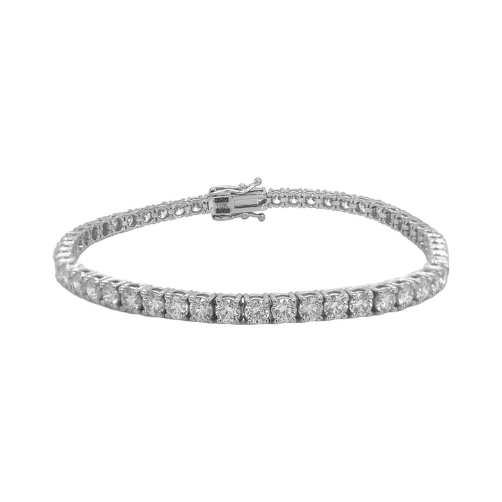 18kt White Gold Diamond Tennis Bracelet