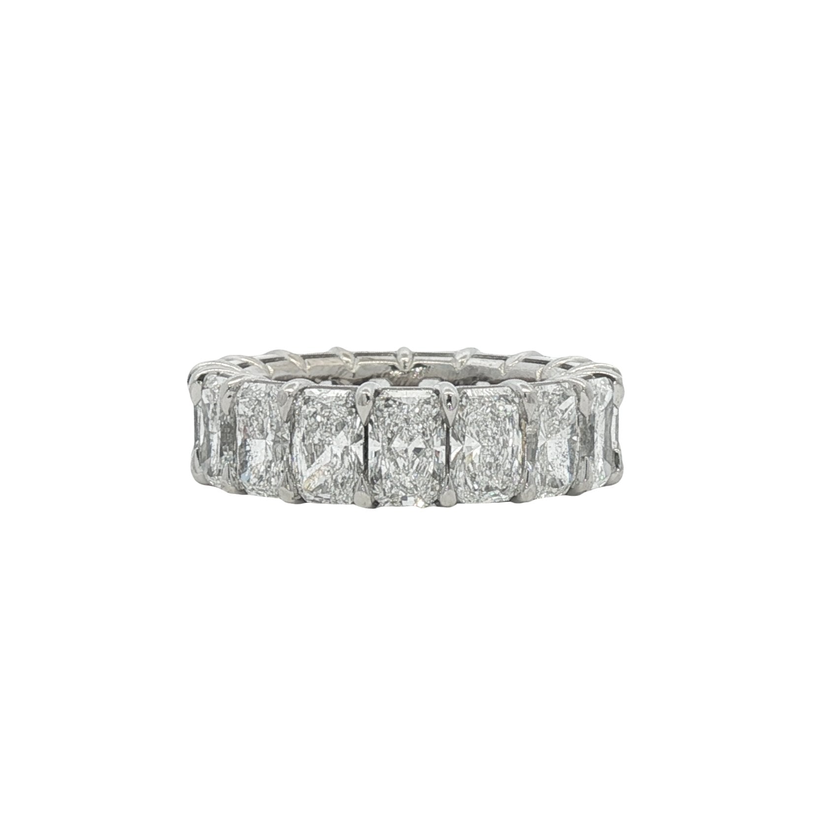 Platinum Lab Diamond Eternity Band