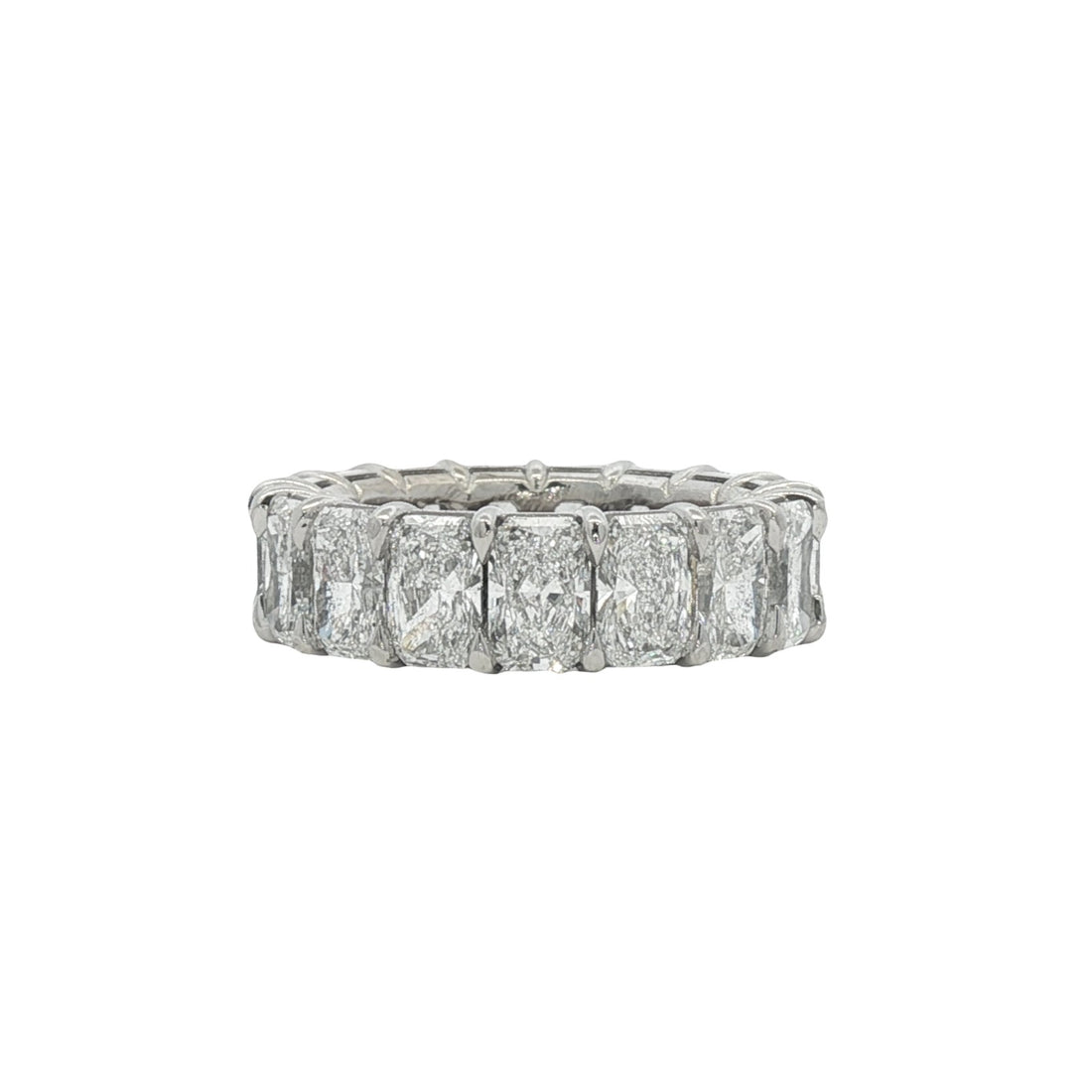 Platinum Lab Diamond Eternity Band