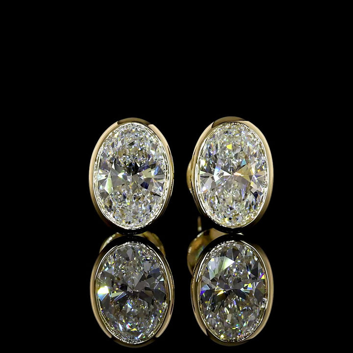 14kt Yellow Gold Lab Diamond Studs