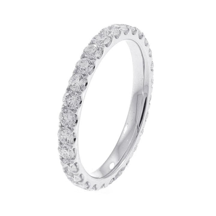 18Kt White Gold Diamond Eternity Band