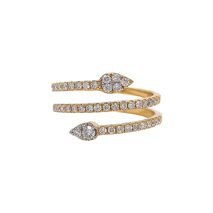 18kt Yellow Gold Diamond Ring