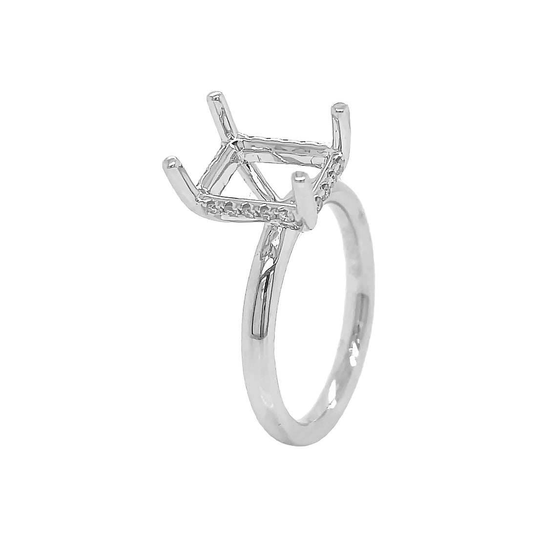 Platinum Diamond Semi-mount