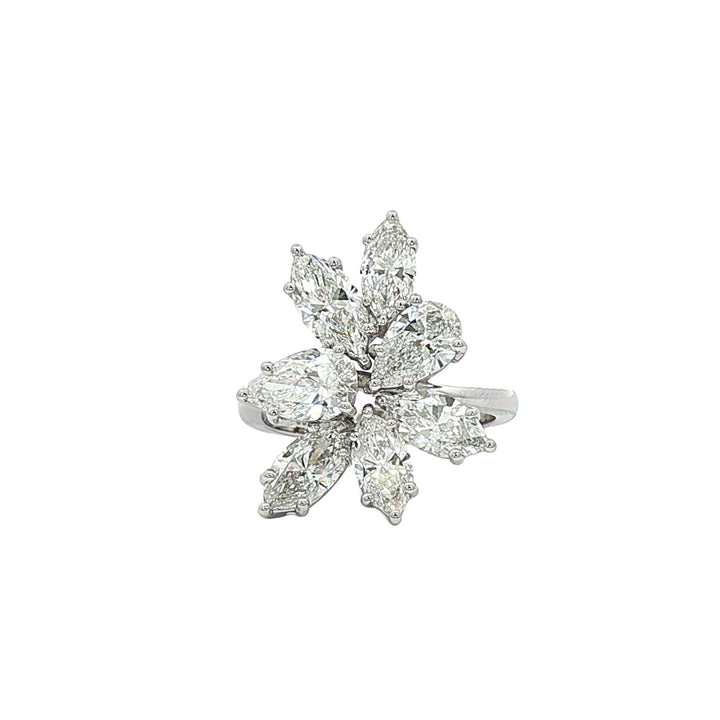 18kt White Gold Lab Diamond Ring