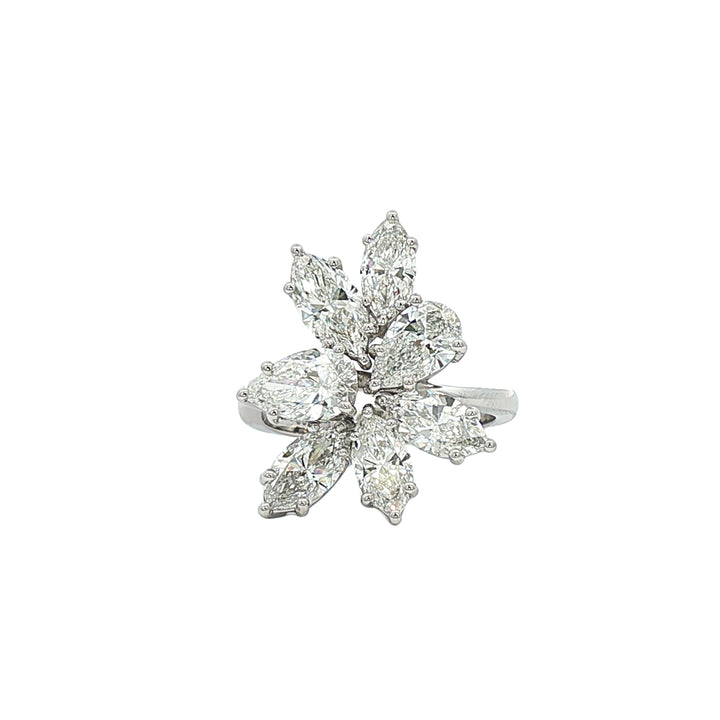 18kt White Gold Lab Diamond Ring