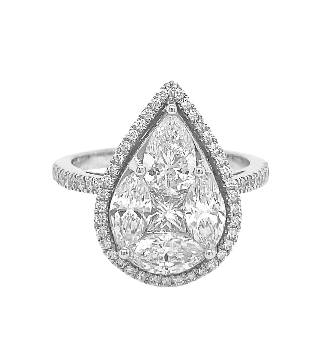 18kt White Gold Diamond Ring