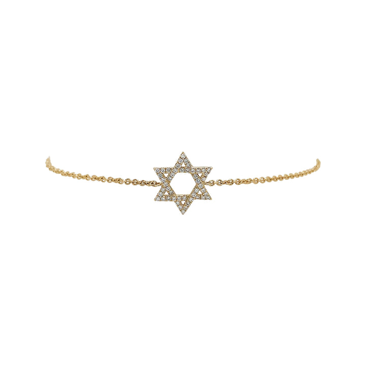 18kt Yellow Gold Diamond Bracelet