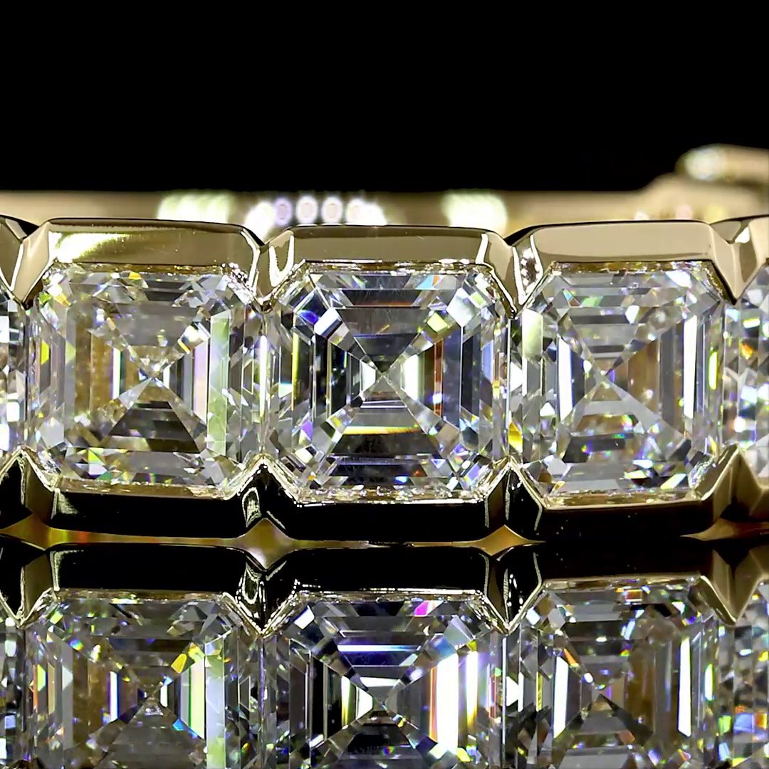 14kt Yellow Gold Lab Diamond Band