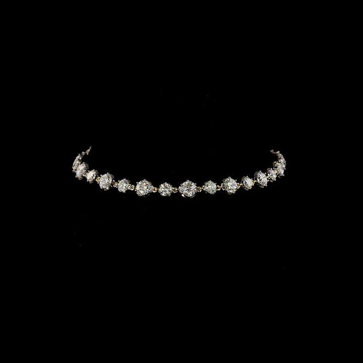 14kt Yellow Gold Lab Diamond Bracelet