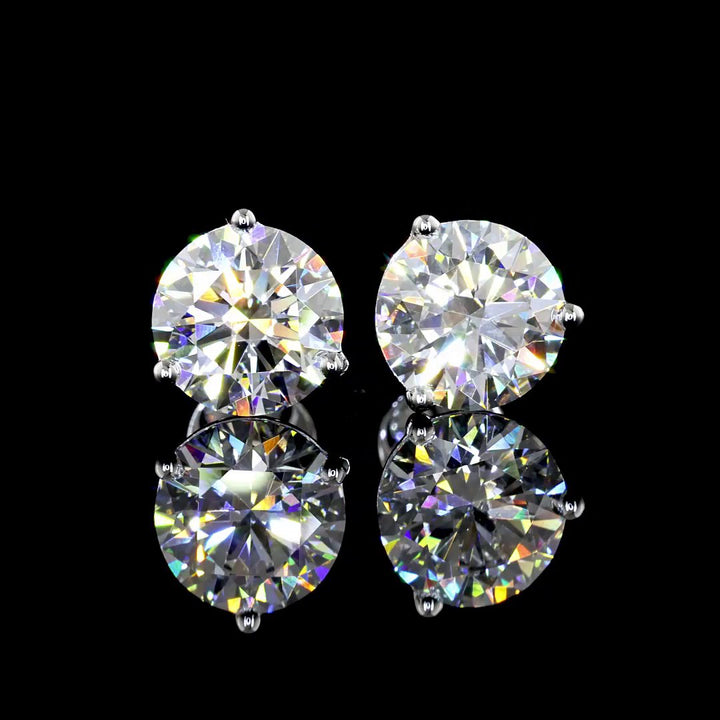 14kt White Gold Lab Diamond Studs