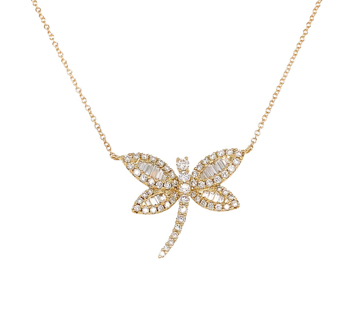 18kt Yellow Gold Diamond Pendant