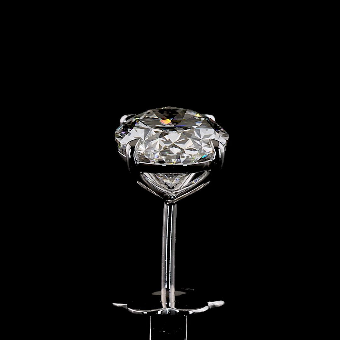 14kt White Gold Lab Diamond Studs