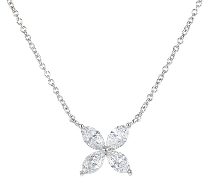 18kt White Gold Diamond Pendant