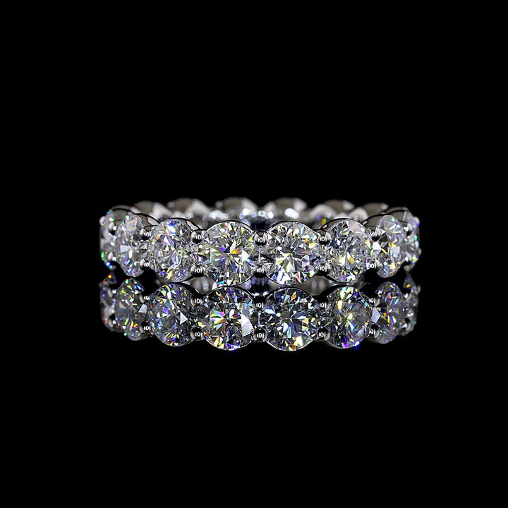 14kt White Gold Lab Diamond Eternity Band