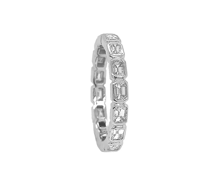 18kt White Gold Diamond Eternity Band