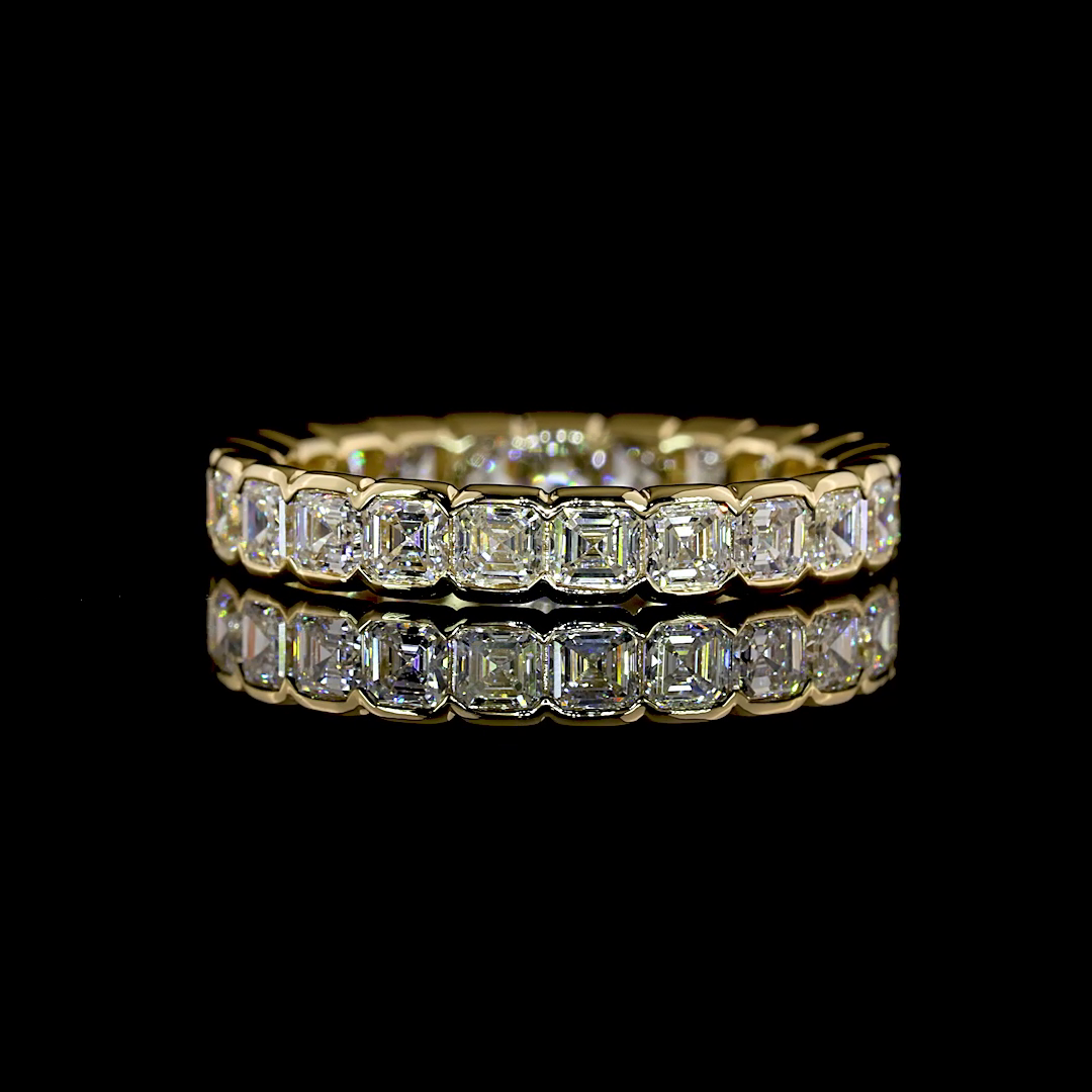 14kt Yellow Gold Lab Diamond Eternity Band