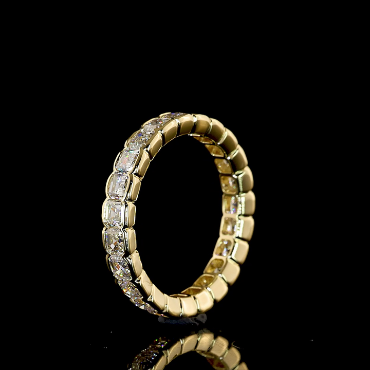 14kt Yellow Gold Lab Diamond Eternity Band