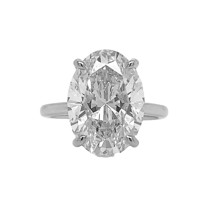 18kt White Gold  Lab Diamond Ring