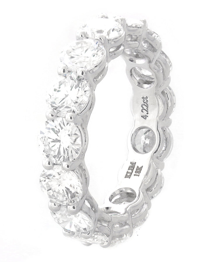 18kt White Gold Diamond Eternity Band