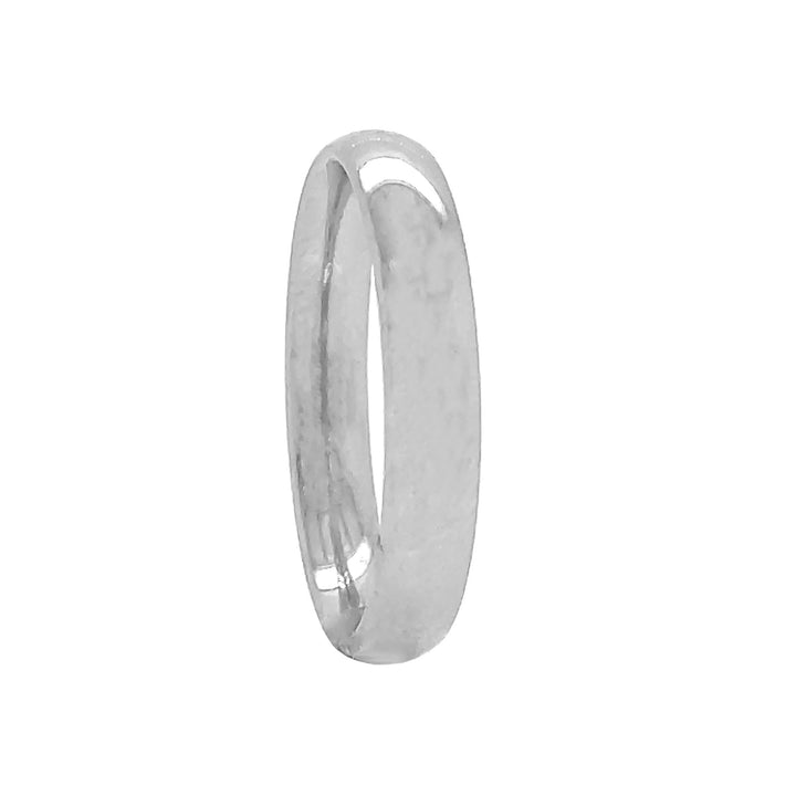 14kt White Gold Band