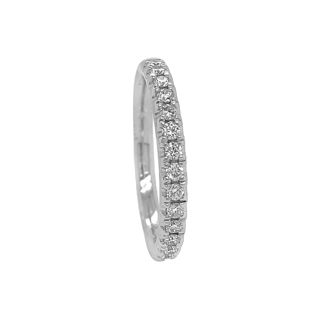 Platinum Diamond Half-way Band