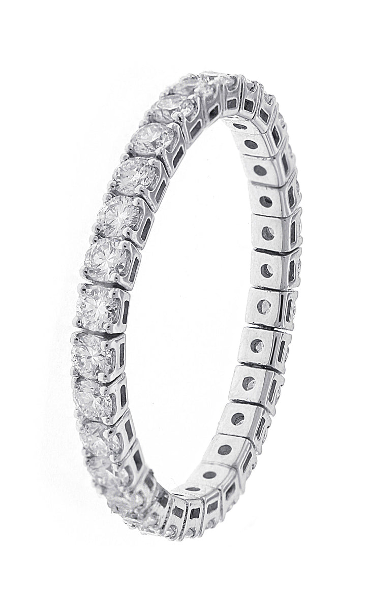 18kt White Gold Diamond Eternity Band