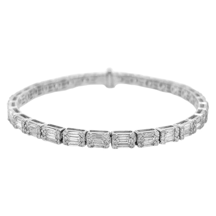 18kt White Gold Diamond Bracelet