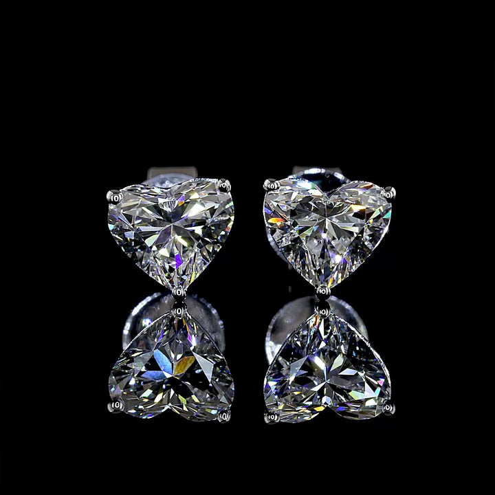 14kt White Gold Lab Diamond Studs