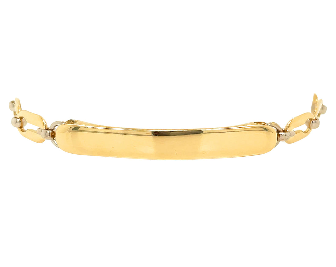 18kt Yellow And White Gold Bracelet