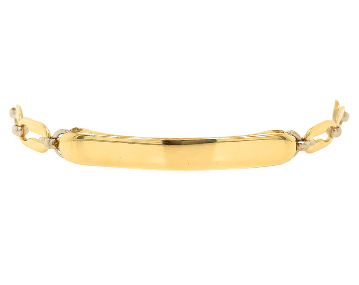 18kt Yellow And White Gold Bracelet