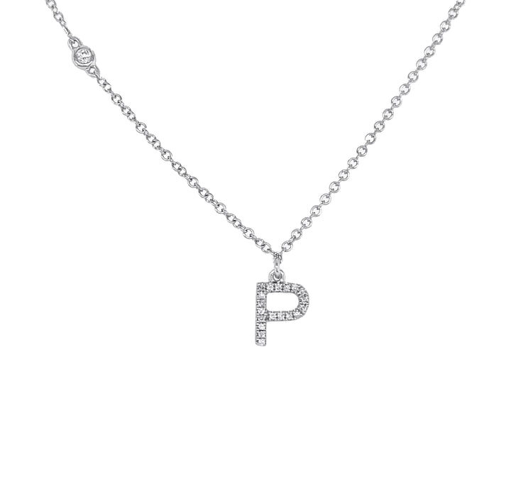 14kt White Gold Diamond Pendant