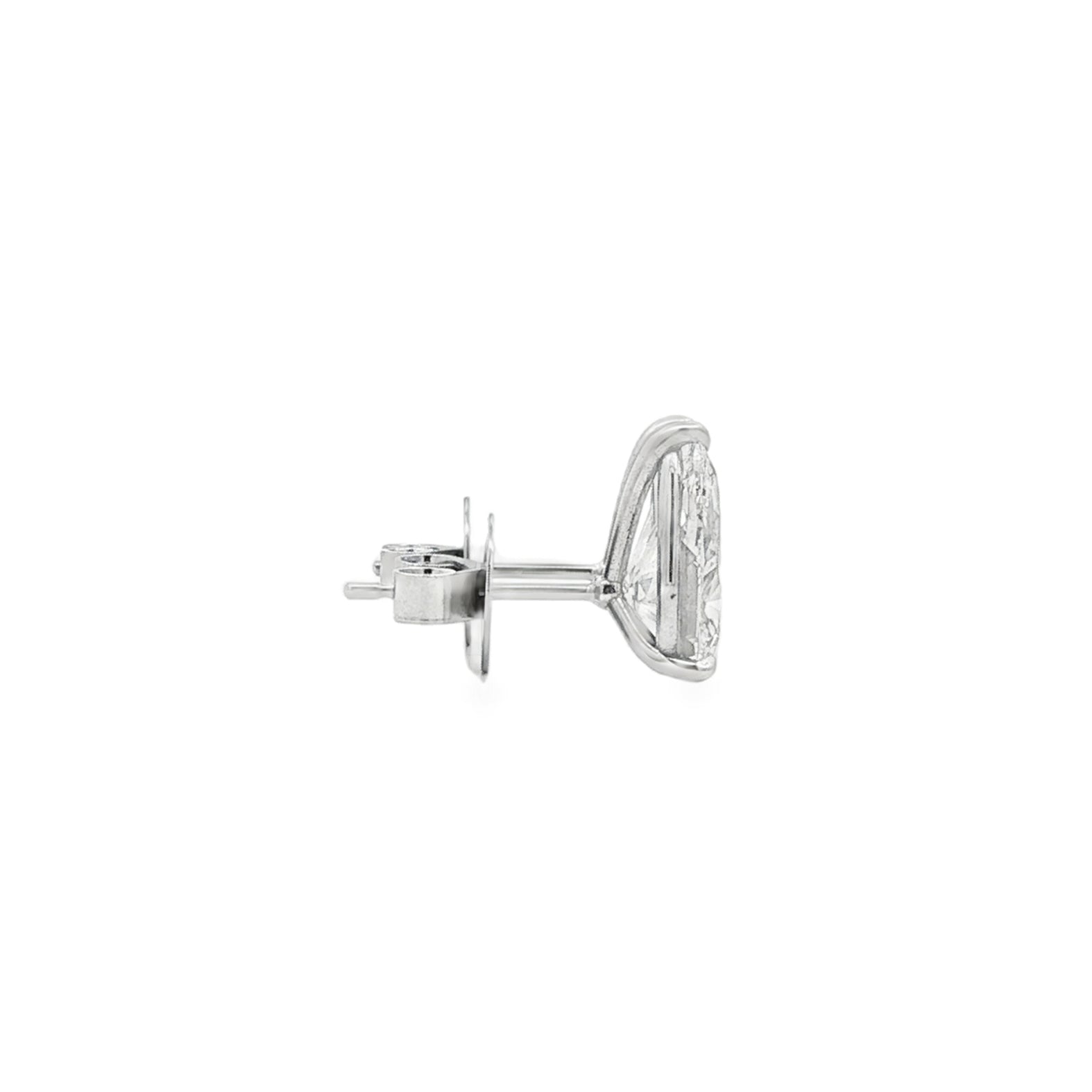 14kt White Gold Lab Diamond Studs