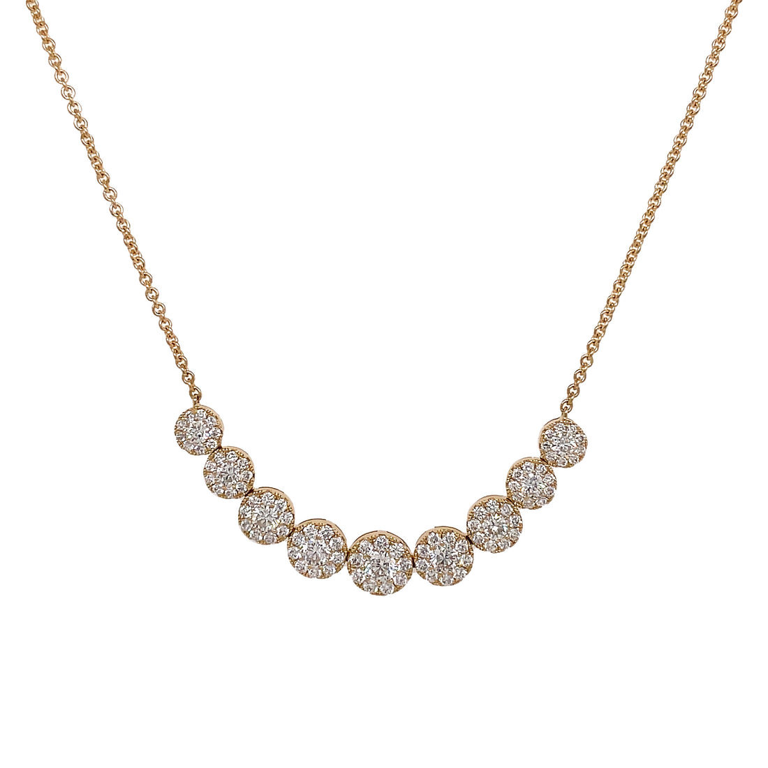18kt Yellow Gold Diamond Pendant