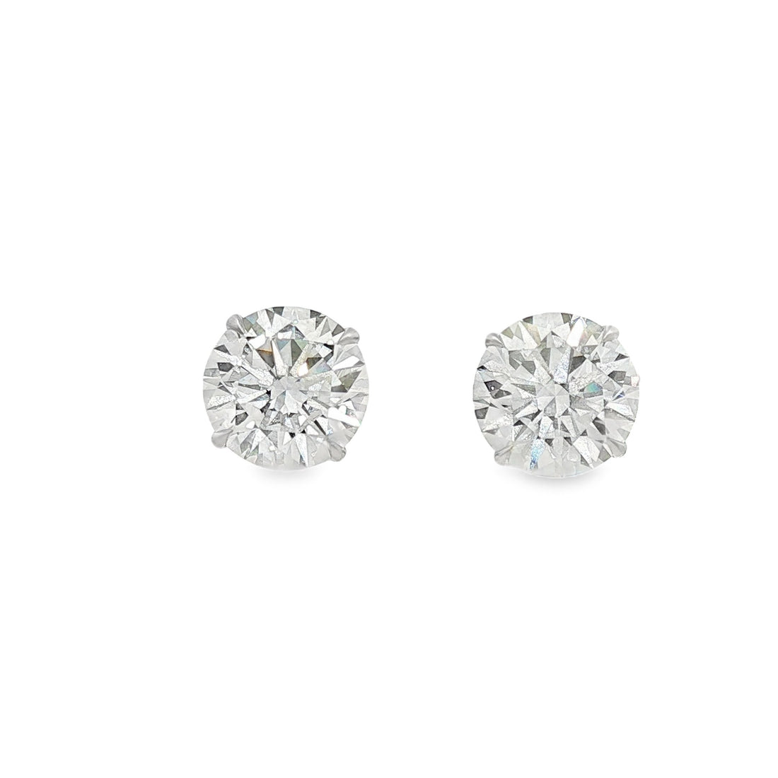 14kt White Gold Lab Diamond Studs