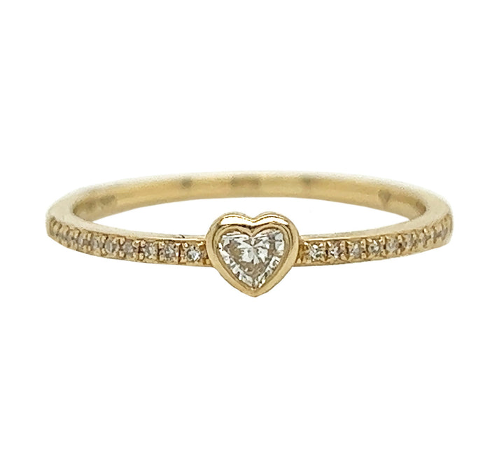 14kt Yellow Gold Diamond Ring