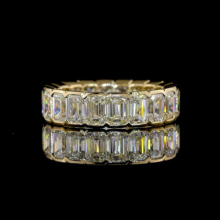 14kt Yellow Gold Lab Diamond Eternity Band
